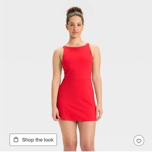 All in Motion Scarlet Mini Dress